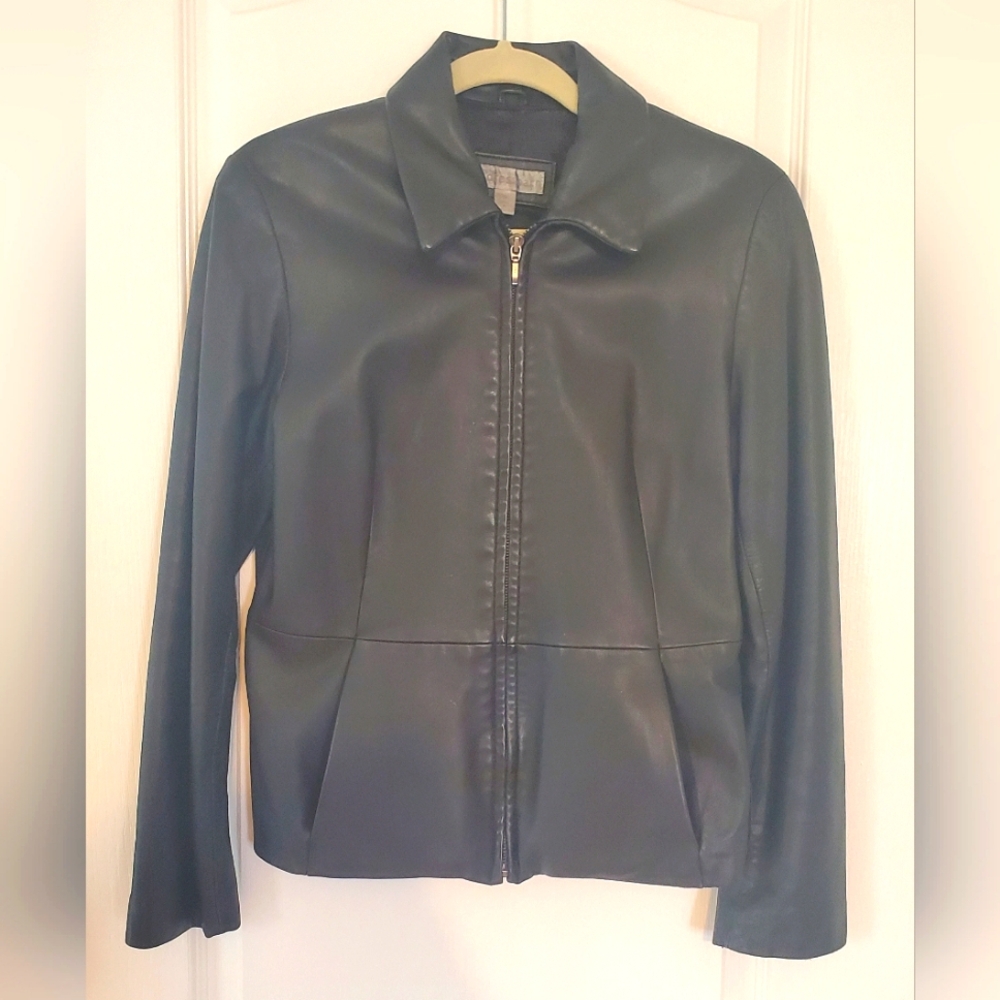 Classic Black Leather Jacket